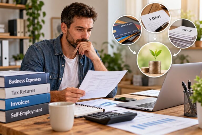 Consolidate Debt If You Are Self-Employed